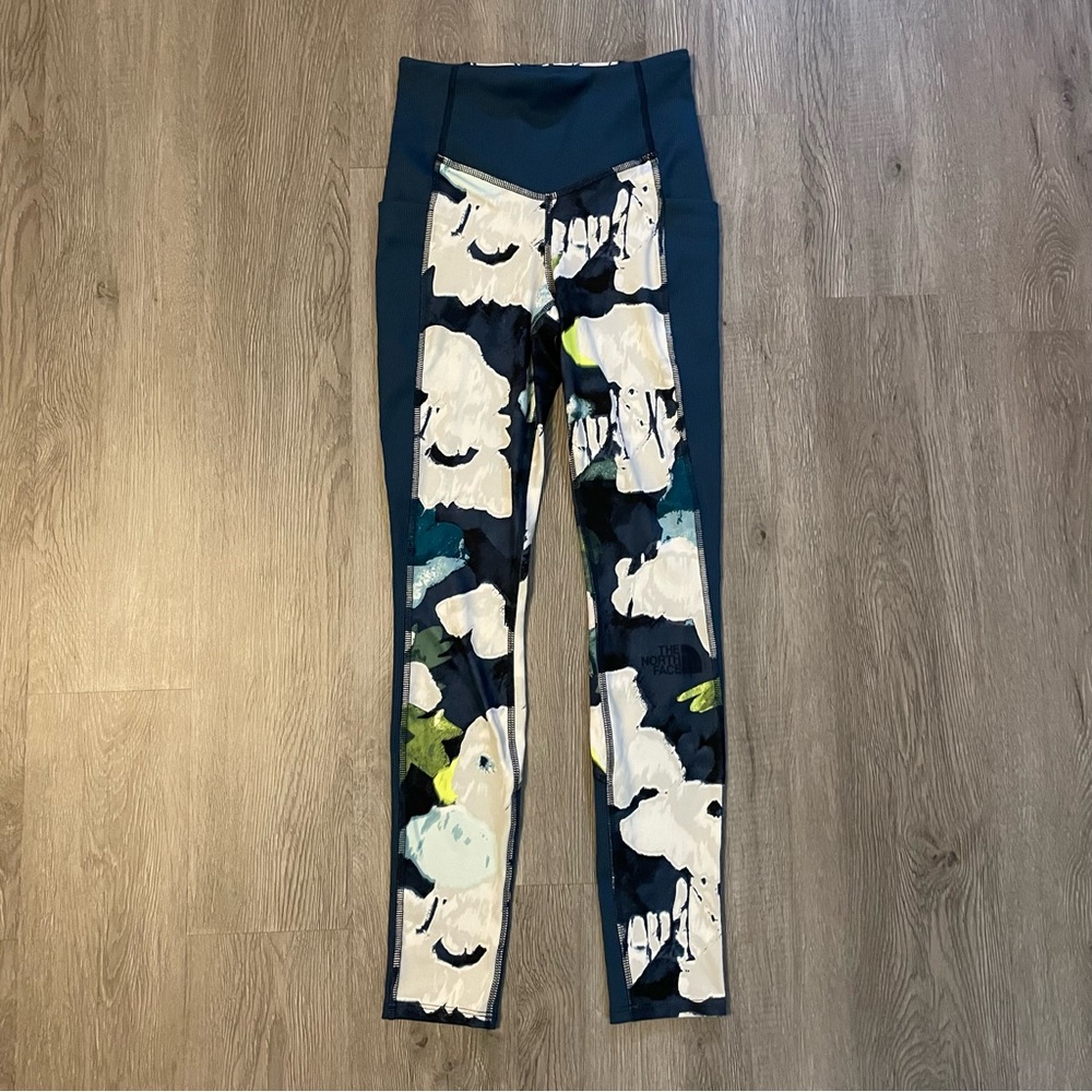 NWT The North Face Dune Sky Pocket Tights in Blue Size XS